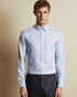NEVERR-Shirts-Dern Fit Jacquard Shirt- Ted Baker Romania